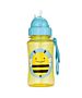  Fľaška So Slamkou Zvieratko Bez BPA a PVC 12m+ Včielka