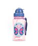  Fľaška So Slamkou Zvieratko Bez BPA a PVC 12m+ Motýl