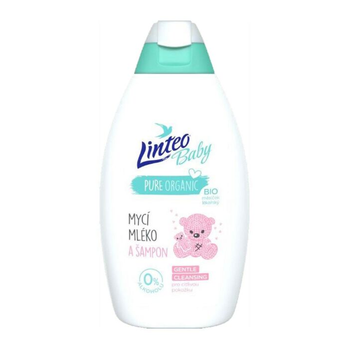 LINTEO Umývacie Mlieko A Šampón 425ml