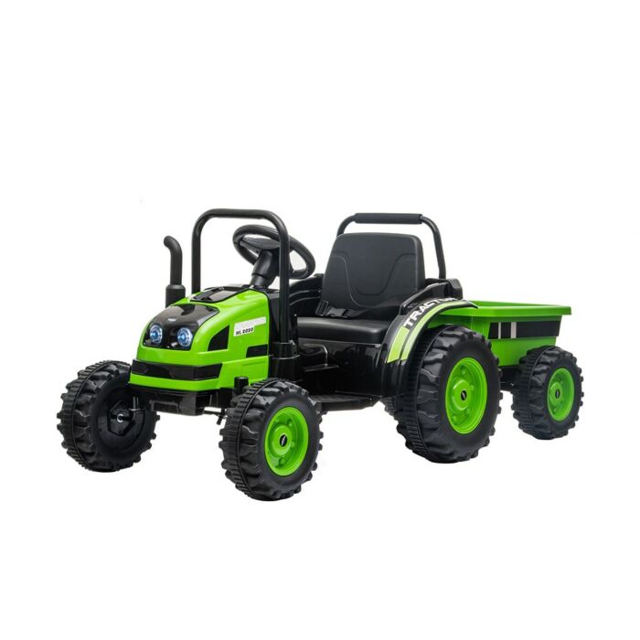 BABY MIX Elektrický Traktor Green