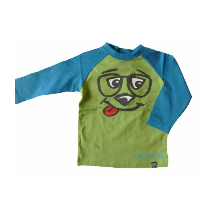 Quadri Foglio Chlapčenské Tričko Zeleno-Modré*Dopredaj Veľ.80