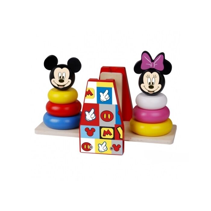 Disney Drevená Balančná Hra Mickey A Minnie 