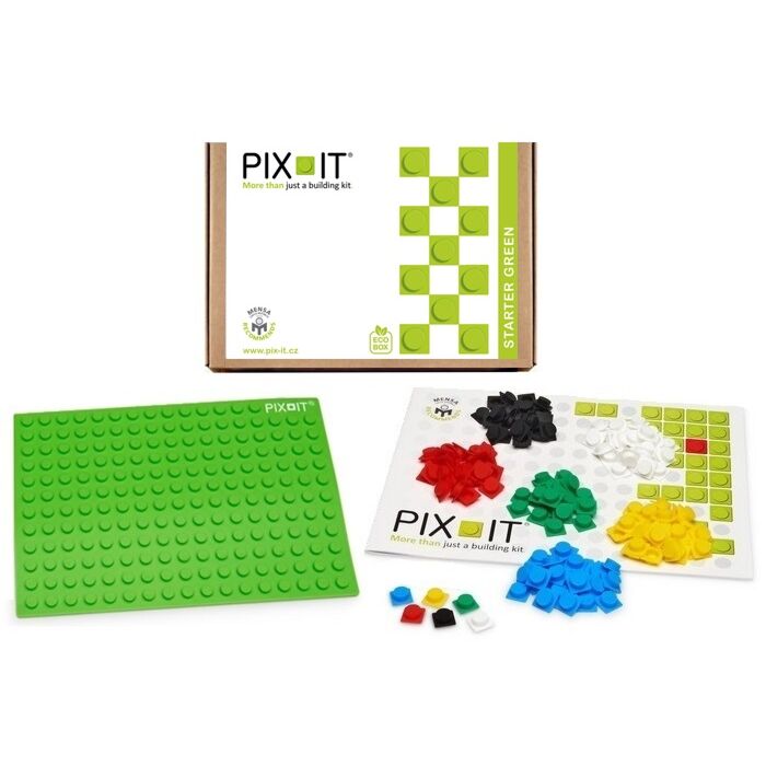 Pix-IT Stavebnica Starter Green 180 Dielov