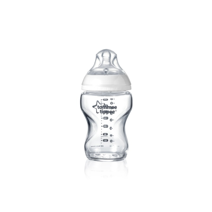 Dojčenská Fľaša C2N 250ml Sklenená 0m+