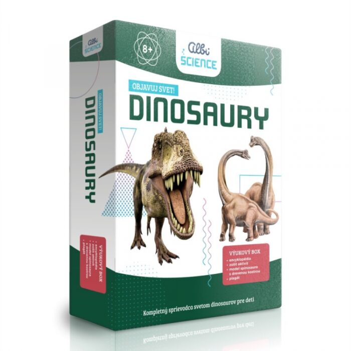 Albi Science Dinosaury - Encyklopedická Súprava z Edície Objavuj Svet