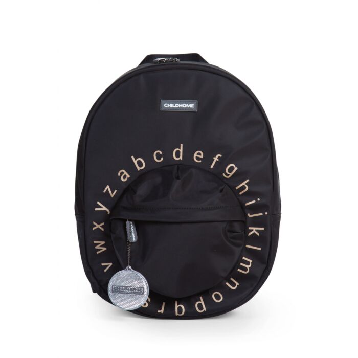 Childhome Detský Batoh Kids School Backpack Black Gold