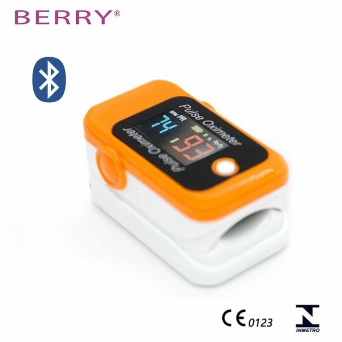 Berry BERRY BM1000C S Pulzný Oximeter S Bluetooth, Oranžový
