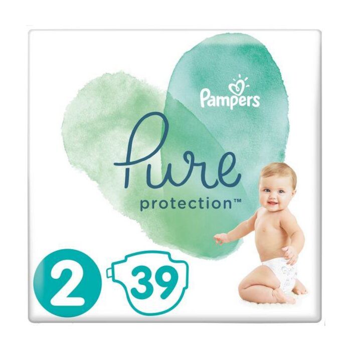 Pampers Plienky Pure Protection 2 MINI 4-8kg 39ks