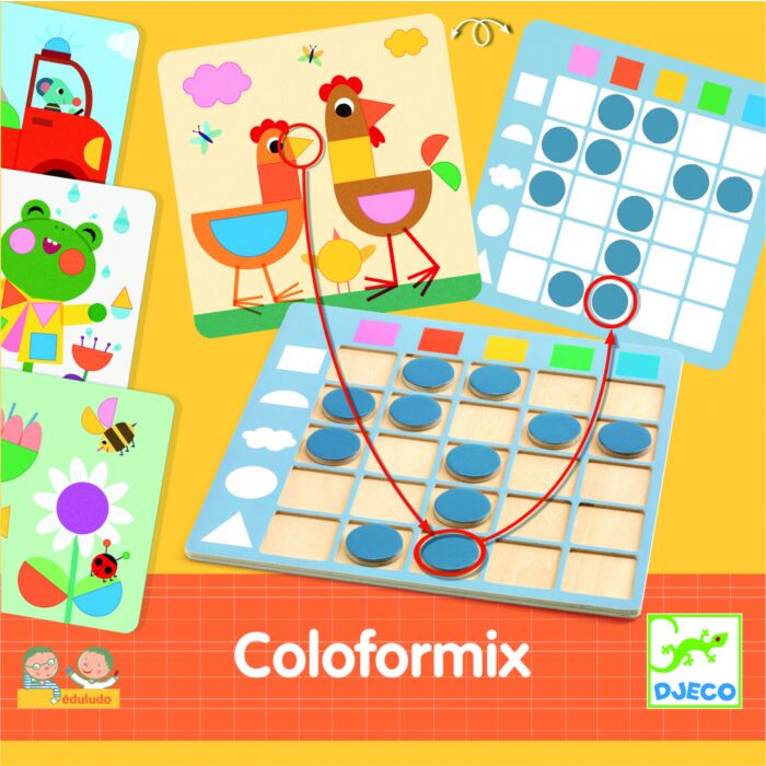 Djeco Vzdelávacia  Hra Colormix