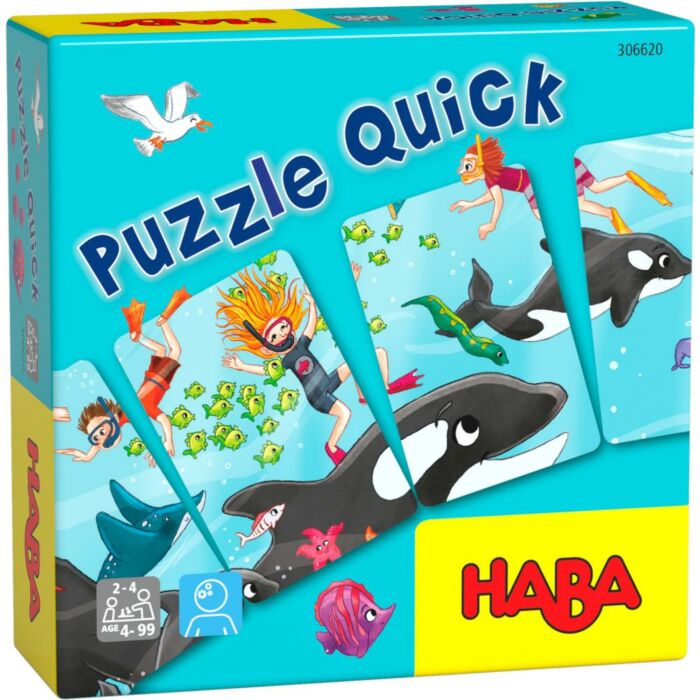 Haba Mini Hra Pre Deti Rýchle Puzzle