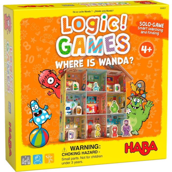 Haba Logic! GAMES Logická Hra Pre Deti Kde Je Wanda Od 4 Rokov