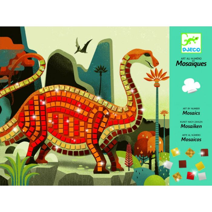 Djeco Penová Mozaika Dinosaury
