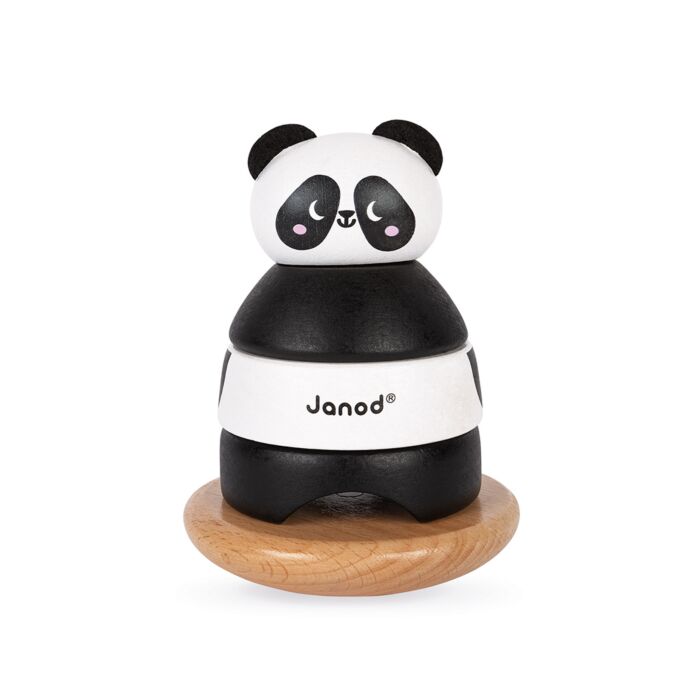 Janod Drevená Panda Hojacia Skladačka