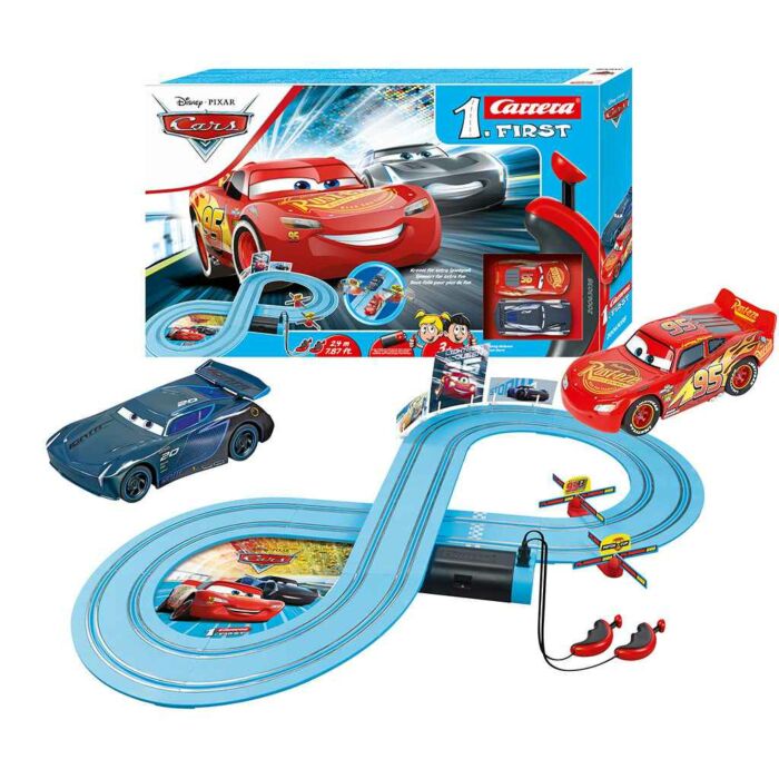 Milly Mally Autodráha Carrera FIRST Cars - Power Duell 2,4 m