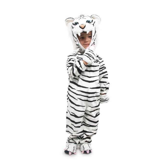 Small Foot Plyšový Kostým Biely Tiger 18m+