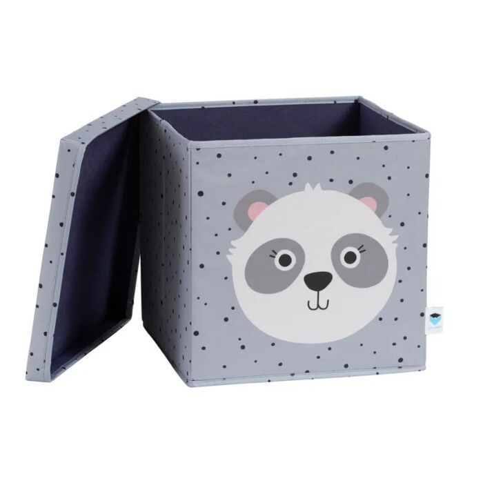 Love It Store It Úložný Box Na Hračky S Krytom Happy Kids - Panda