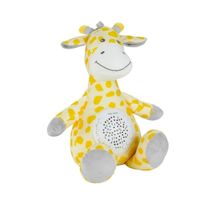 Milly Mally Plyšový Zaspávačik Žirafa S Projektorom