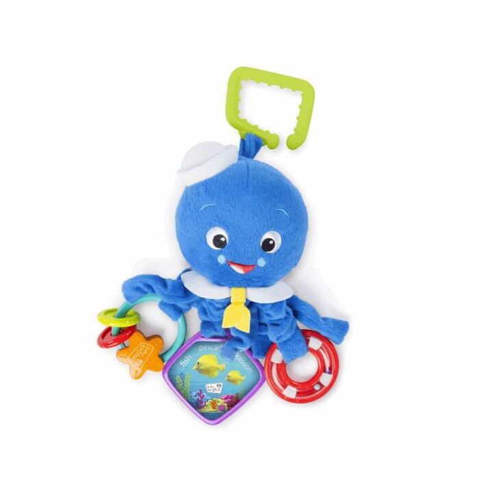 Baby Einstein Aktívna Hračka Chobotnička Na C-Krúžku Octopus™ 0m+