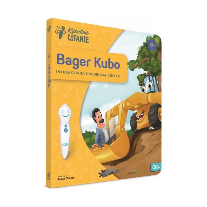 Albi Kúzelné Čítanie Samostatná Kniha Bager Kubo