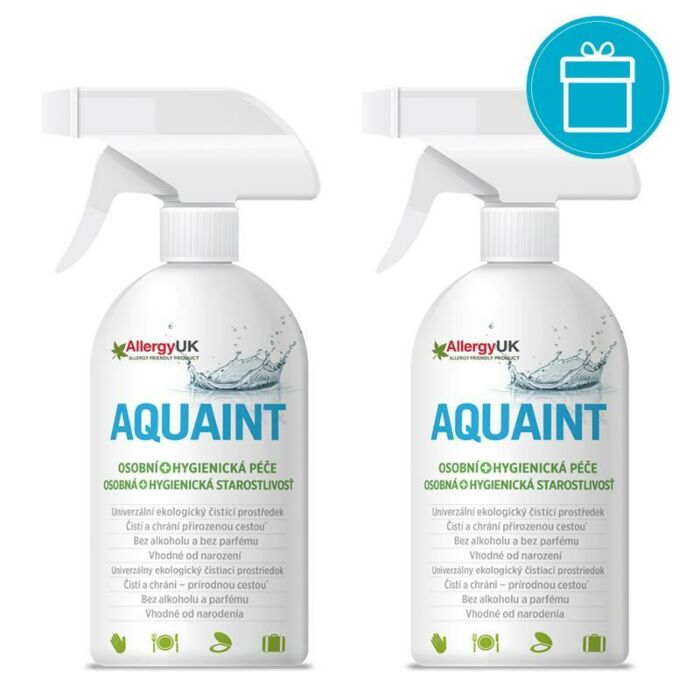 Aquaint 100% Ekologická Čistiaca Voda 500 ml 1+1 Zdarma