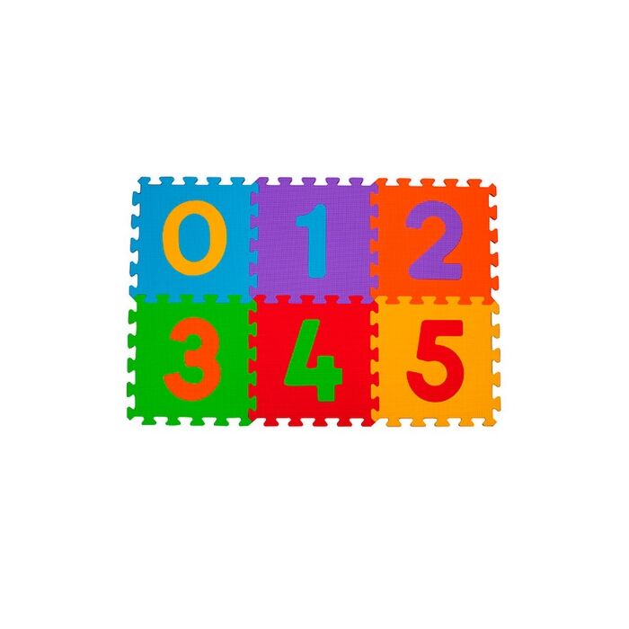 Baby Ono Penové Puzzle Čísla 6 Ks