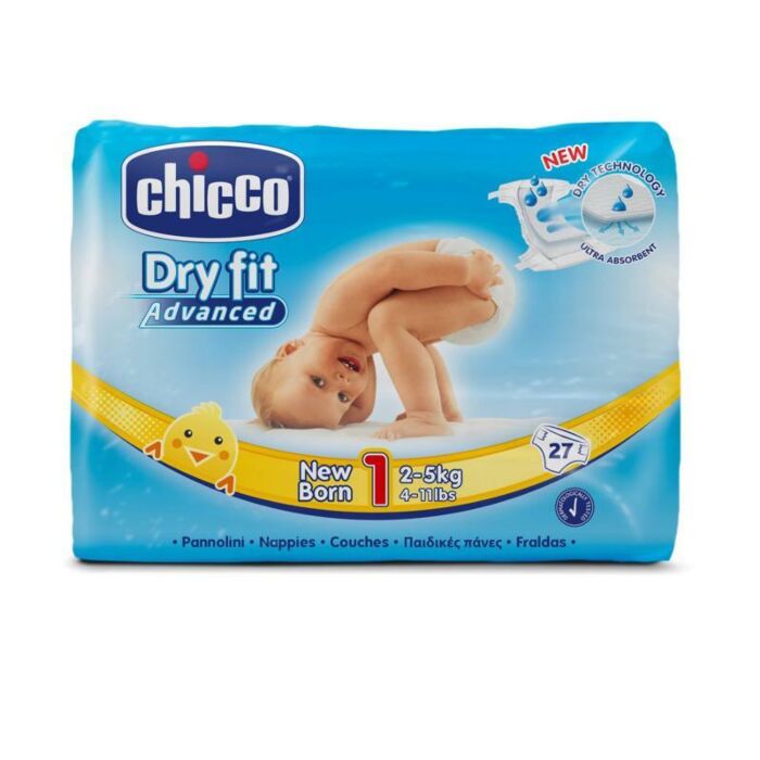 Chicco Plienky Newborn 2-5kg 27ks