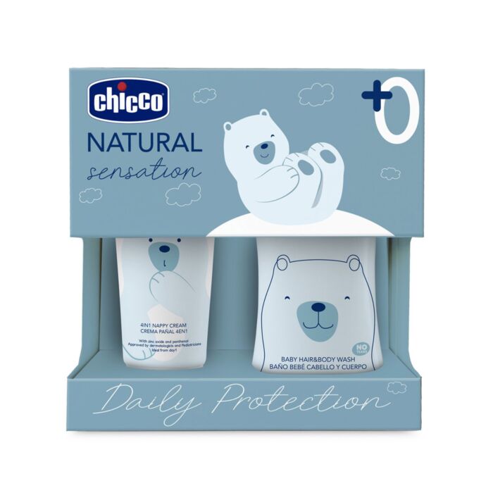 Chicco Darčekový Set Kozmetický Natural Sensation - Daily Protection 