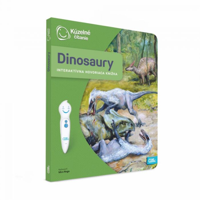 Albi Kúzelné Čítanie Samostatná Kniha Dinosaury