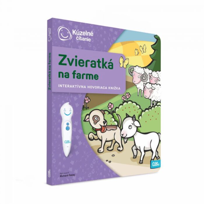 Albi Kúzelné Čítanie Samostatná Kniha Zvieratká Na Farme