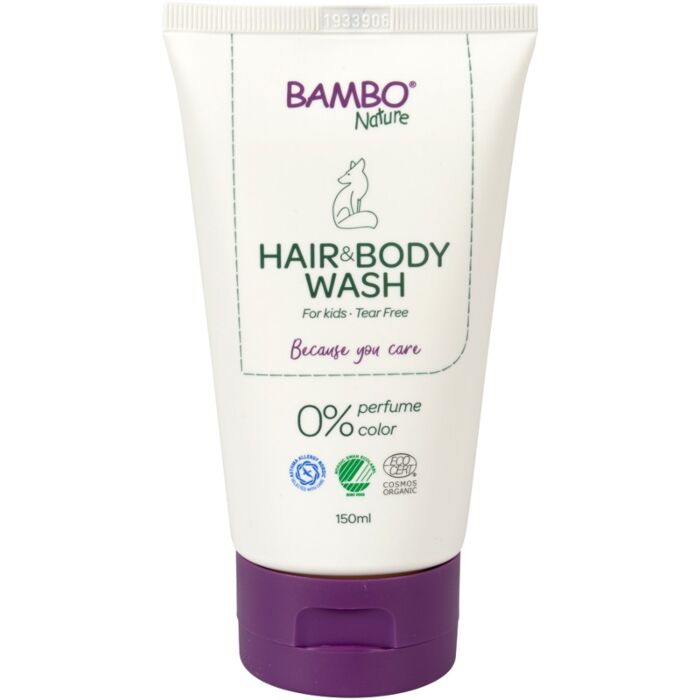 BAMBO Umývací Gél Na Vlasy A Telo Neparfumovaný 100 ml  