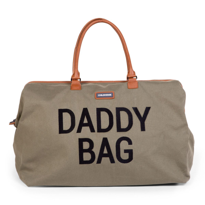 Childhome Prebaľovacia Taška Daddy Bag Big Canvas Khaki