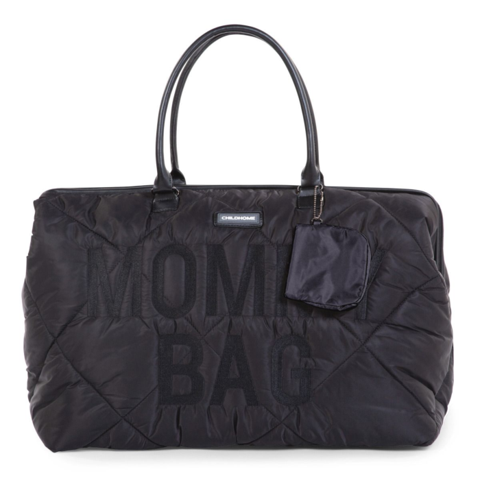Childhome Prebaľovacia Taška Mommy Bag Puffered Black