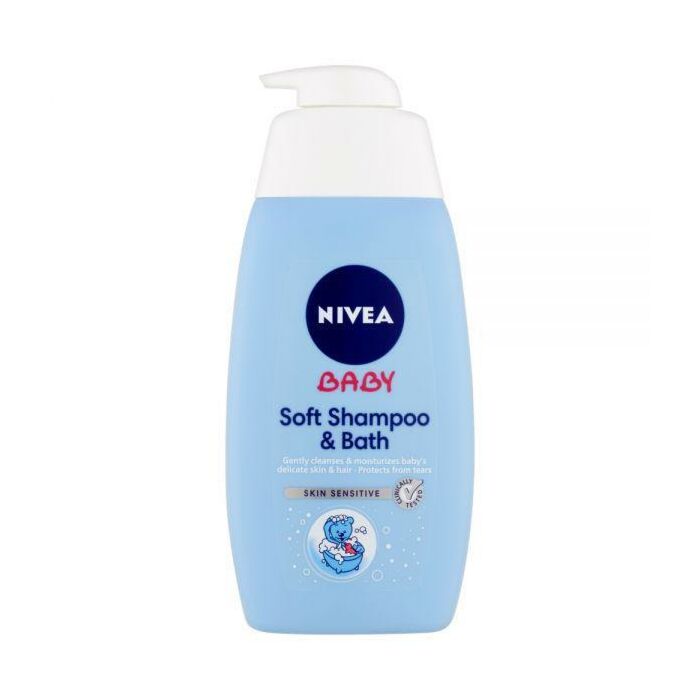 NIVEA Detský Šampón A Pena Do Kúpeľa 500Ml