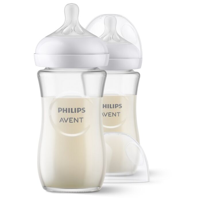 Philips Avent Fľaša Natural Response Sklenená 240 ml- 2 ks