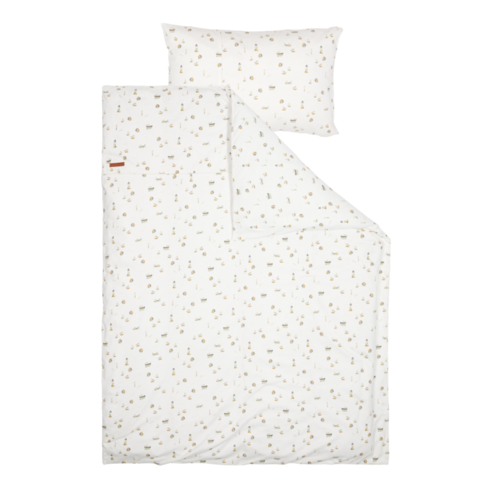 Little Dutch Obliečky 140x100 a 40x60 cm Námornícky Záliv White