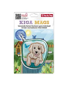  Vymeniteľný Obrázok Kiga Mags Dog Lucky K Ruksačikom Kiga