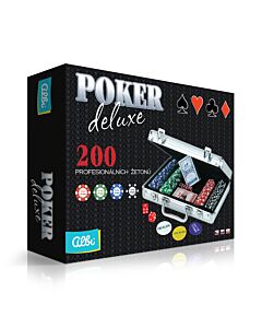  Poker Deluxe Alu Kufrík 200x11.5g Chipsov