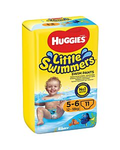  Little Swimmers Plienky Do Vody Jednorazové 5-6 (12-18 kg) 11 ks