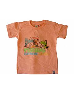  Chlapčenské Tričko Oranžové*Dopredaj Veľ.86