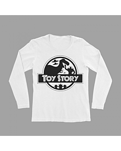  Chlapčenské Bavlnené Tričko Toy Story Biele