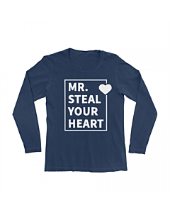  Chlapčenské Bavlnené Tričko MR. Steal Your Heart Granátové
