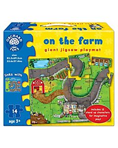Podlahové Puzzle On the farm Jigsaw 