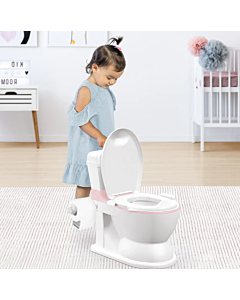  Detská Toaleta XL 2v1- Ružová