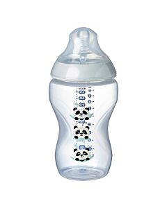  Dojčenská Fľaša C2N Panda 340ml 2ks 3m+
