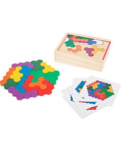  Hra Učiace Puzzle Šesťuholníkové 