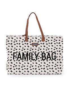  Cestovná Taška Family Bag Canvas Leopard 
