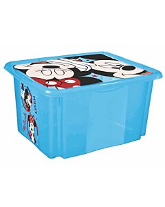  Úložný Box S Vrchnákom Mickey Modrá 