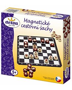   Magnetický Cestovný Šach - Spoločenská Hra V Krabici