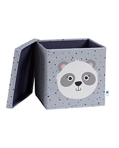  Úložný Box Na Hračky S Krytom Happy Kids - Panda