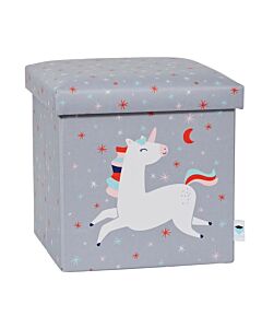  Box Na Hračky / Stolička Happy Kids - Unicorn